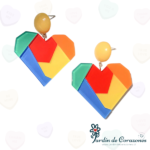 Geometric Yellow Multicolor