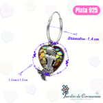 Argollas Siren Tornasol - Imagen 2