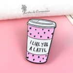 Pin Latte Lover - Imagen 3