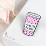 Pin Latte Lover - Imagen 2