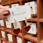 Aros argolla Maroon - Imagen 11