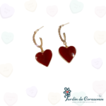 Aros argolla Maroon - Imagen 3