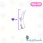 Aros Trepador Corazón - Imagen 2